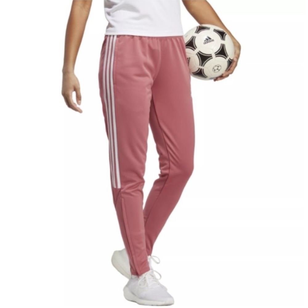 Adidas Coral Joggers with White Stripes